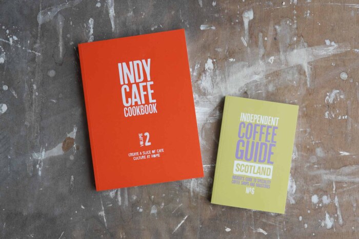 Indy Coffee Guide and Cook Book 2 bundle Scotland