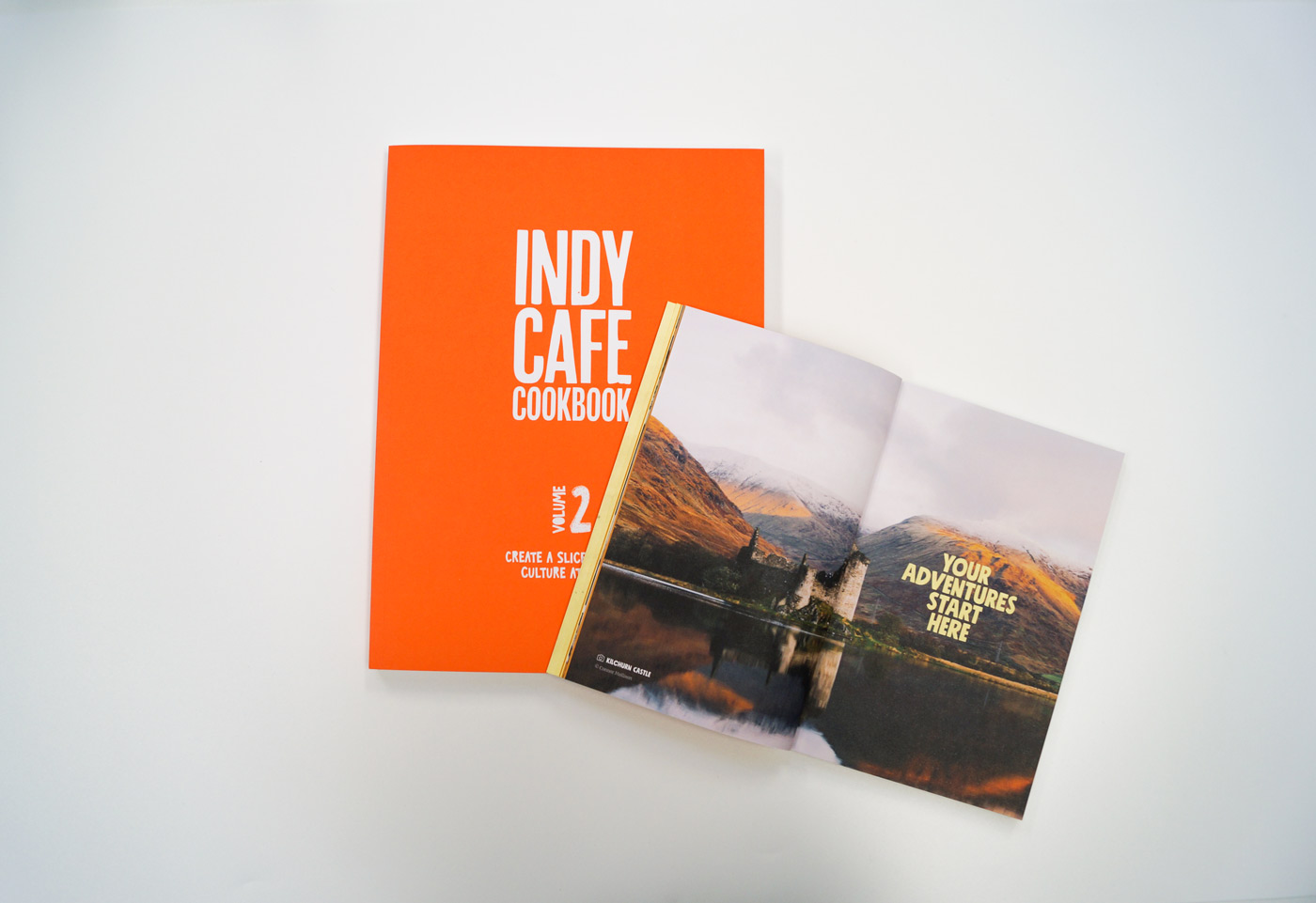 Indy Cafe Cookbook and Independent Coffee Guide bundle